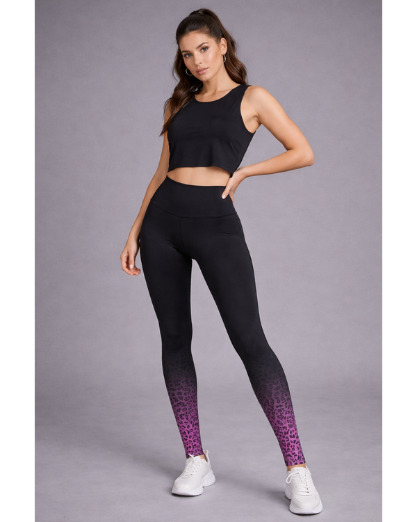Legging Leopard Fade