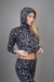 Cozy Crop Hoodie - Black Cheetah INVIERNO 2020 VYVE Active Wear 